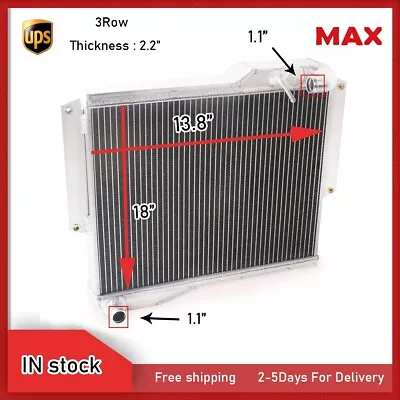 3 Row Aluminum Radiator For MG MGB GT/Roadster 1977-1980 1978 1979 Manual 1.8L • $89