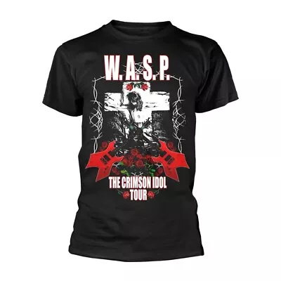 £18.30 • Buy W.A.S.P. - CRIMSON IDOL TOUR BLACK T-Shirt, Front & Back Print Medium