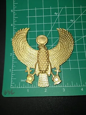 1976 Metropolitan Museum Of Art Tutankhamun Exhibit Horus Falcon LARGE Pendant • $255