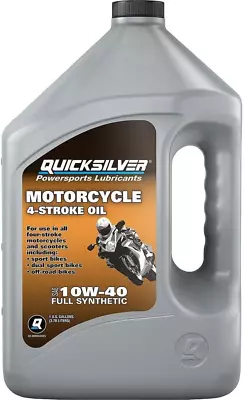 Quicksilver Full Synthetic Motorcycle Oil • $60.77