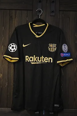 FC Barcelona Black Away Jersey Size XL 2020/2021 • $280