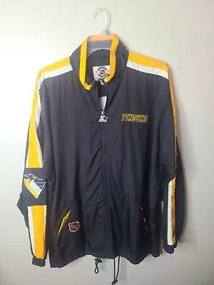  Vintage Starter Pittsburgh Penguins Size XL Zip Up Jacket • $55