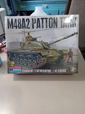 Monogram M48A2 Patton Tank - Plastic Model Kit • $0.99