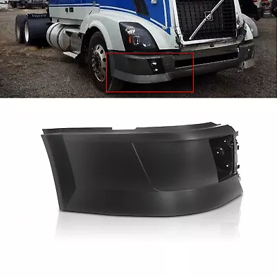 Fit For 2004-2015 Volvo VNL Truck Passenger Side Black Front Bumper Extension • $118.28