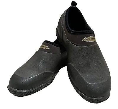 £19.15 • Buy Muck Boot Brown Waterproof Slip On Shoe Womens Sz 6 Mens Sz 5