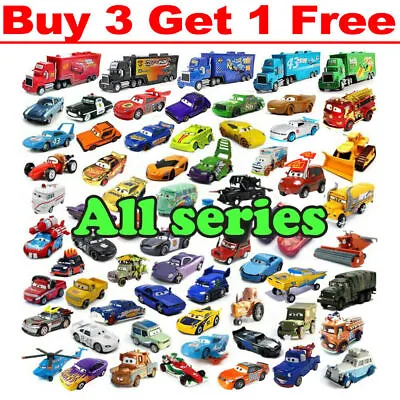 £6.99 • Buy Disney Pixar Cars Lot Lightning Mcqueen 1:55 Diecast Model Car Toy Gift For Boy