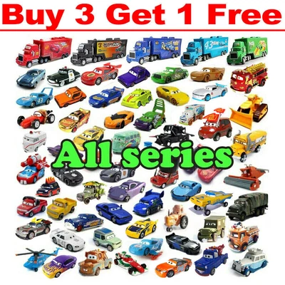 £6.99 • Buy Disney Pixar Cars Lot Lightning Mcqueen 1:55 Diecast Model Car Toy Gift For Boy