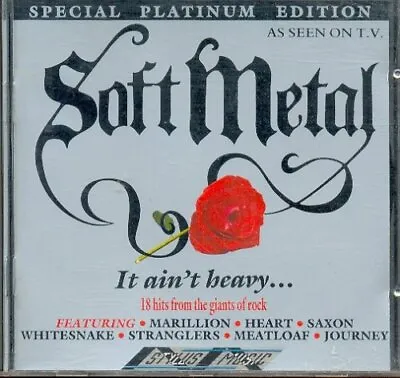 Various Artists : Soft Metal: It Aint Heavy... CD Expertly Refurbished Product • £6.79