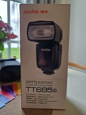 Godox TT685c 2.4GHz TTL Flash Speedlight For Canon • £100