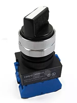 IDEC ASW220 Selector Switch 2-Position Maintained 2NO Panel Mnt 22mm TW Series • $27.43