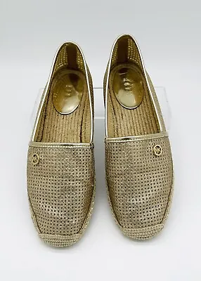 Michael Kors Glitter Gold Espadrilles • $28.90