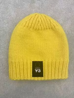 Y-3 YOHJI YAMAMOTO Knit Hat Yellow • $78.50