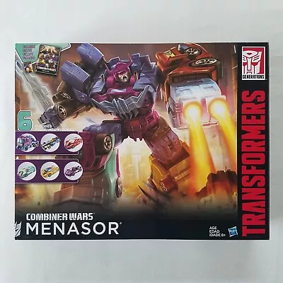 Transformers Combiner Wars G2 Menasor Box Set Stunticons Motormaster MISB Sealed • $249.99