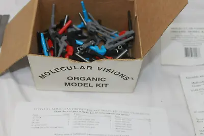 Organic Chemistry Molecular Visions Model Kit 978-0471-362715 • $5.99