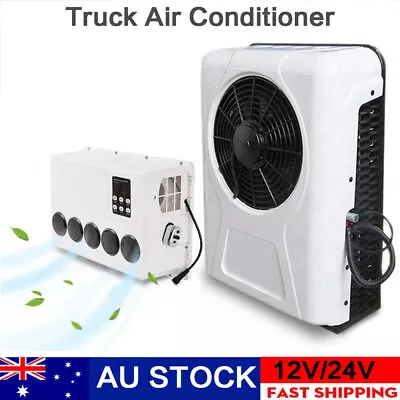 12V/24V Truck Cab Air Conditioner Split AC Fits Semi Trucks Bus RV Caravan • $1199.99