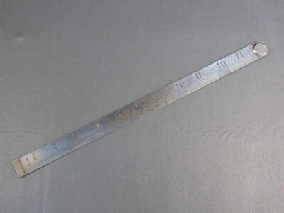$12.53 • Buy Vintage Steel & Brass 2 Fold 24  Rule Ruler No 1641 By J Rabone & Sons