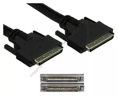 NEW 3ft Short 68pin.8mm VHDCI Male~M Ultra320/U320 PC/Sun SCSI Cable/Cord/Wire • $29.99