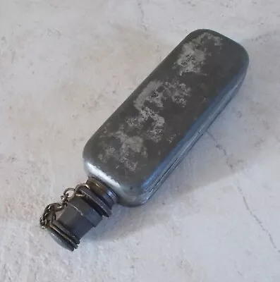 Vintage Oiler Zinc Oil Squirt Can Antique Army Garage France Vtg Old #324 • $39.05