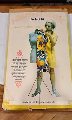 Adjust-O-Matic Dress Form Cardboard Mannequin Sewing Tailor NEW IN BOX  • $121.11