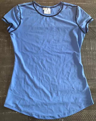 Mermaid Maternity Womens Rash Guard Swim Shirt Size Small Modest Stretch Blue • $23.10