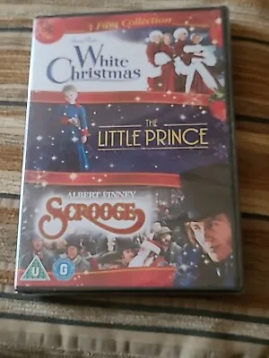 (New) Christmas Collection - White Christmas/Little Prince/Scrooge (DVD 2012) • £0.99