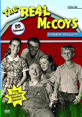 The Real McCoys: Complete Season 5 [New DVD] Black & White Full Frame Rmst • $25.99