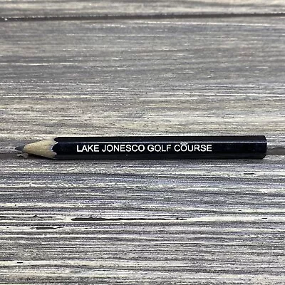 Vintage Sharpened Pencil Lake Jonesco Golf Course Black • $7.79