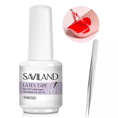 Liquid Latex For Nails 15ML Latex Nail Polish Barrier Peel Off - Latex Tape Pee • $11.88