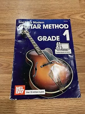 Modern Guitar Method Grade 1 - Paperback By Mel Bay - GOOD • $6