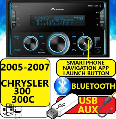 05 06 07 Chrysler 300 Pioneer Bluetooth Usb Aux Car Radio Stereo Package • $461.59