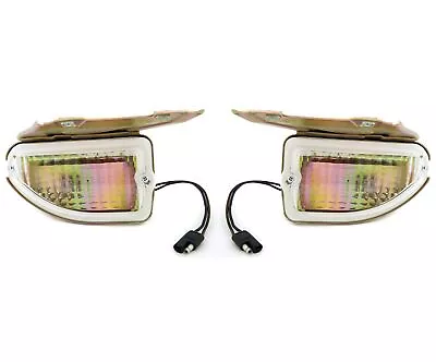 NEW Mustang Turn Signal Lights Lamps Front Pair 1970 Complete • $104.95