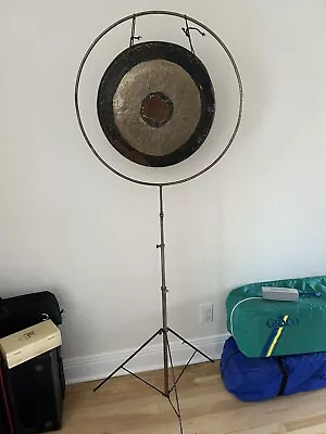 Antique Vintage Leedy Gong W Stand  • $700