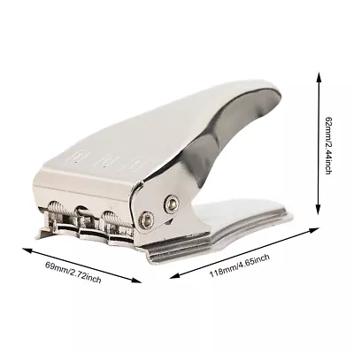 Universal 3 In 1 Standard/Micro/Nanometer SIM Card Cutter Knife Adapter For TPG • £12.86