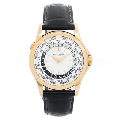 Patek Philippe 5110 World Time Men's Complicated 18k Yellow Gold Watch Patek Box • $29700