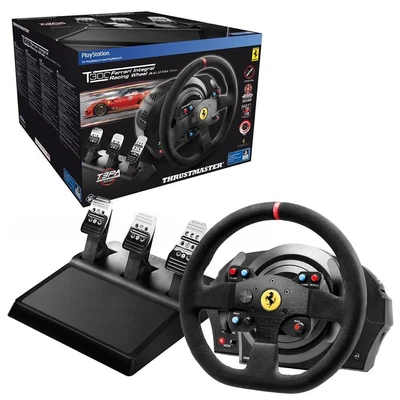 $678.95 • Buy Thrustmaster T300 Ferrari 599XX Alcantara T3PA Edition For PS3/PS4/PC
