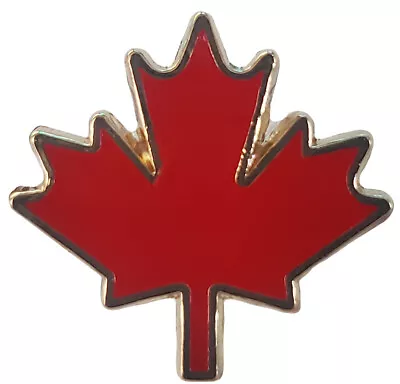 Canada Canadian Maple Leaf Motorcycle Hat Cap Lapel Pin  • $6.88