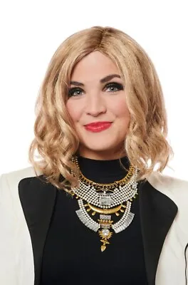 Adult Mixed Blonde Moira Rose Mom Curl Wig Women Halloween Costume Accessory • $24.69