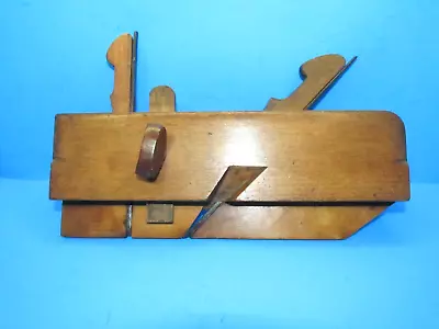 J R Gale 3/16 Dado Molding Plane Wood Depth Stop & Skate Rhode Island & Illinois • $90