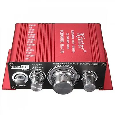Mini Hi-Fi Audio Mini Amplifier Support DVD CD MP3 Input For Car Motorcycle Home • $15.87