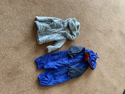 Baby’s Puddle Suit And Fleece Jacket • £5