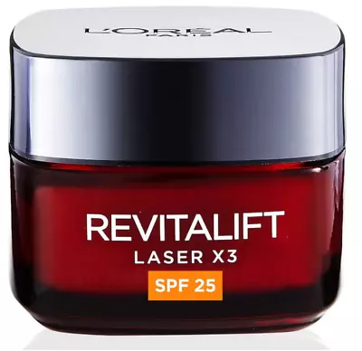 L'Oreal Paris Revitalift Laser X3 Triple Action Anti Aging Firming Cream SPF 25 • £9.99