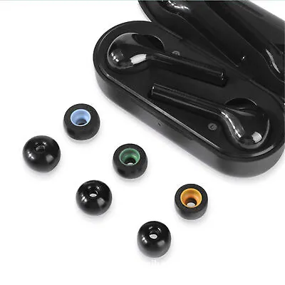 For Jabra Elite 65t/Sport/Samsung Gear IconX Memory Foam Ear Buds Ear Tips #BM • $13.54