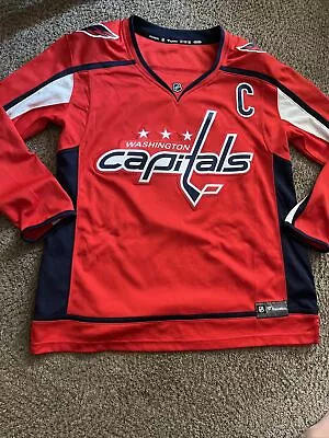 Fanatics NHL Washington Capitals #8 Ovechkin Women's Sewn Jersey 2XL Worn Once • $80