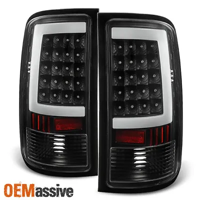 Fit 2007-2013 GMC Sierra 1500 07-14 2500HD 3500HD Black LED Tail Lights Lamps • $139.99