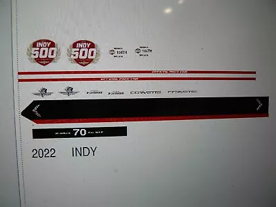 2022  Indy Pace Car Decals  1:64 Two For One Money • $10.97