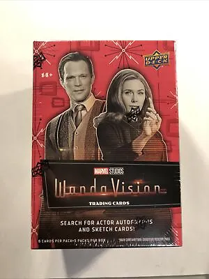 Wanda Vision Blaster Box WandaVision Marvel Upper Deck FACTORY SEALED • $17.94