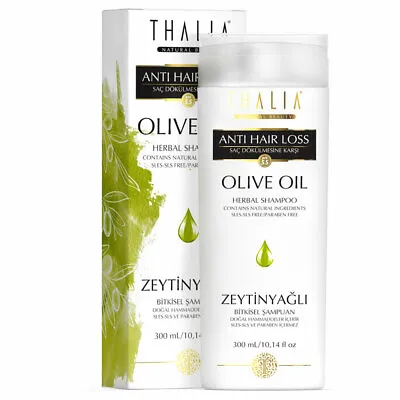 Thalia Natural Olive Oil Anti Hair Loss Shampoo - 300 Ml • £8