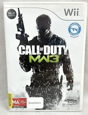 Call Of Duty Modern Warfare 3 - MW3 - Nintendo Wii • $10.95