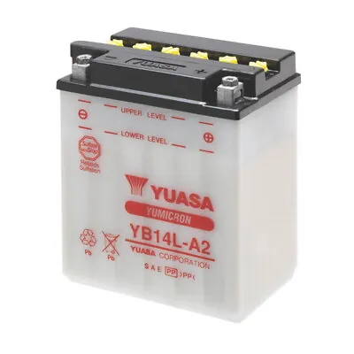 Battery Yuasa YB14L-A2 12V 14AH Triumph DAYTONA 1000 1991 1995 • $137.59