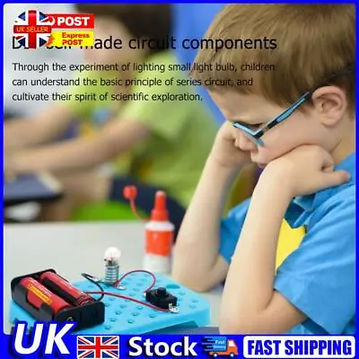 DIY Electric Circuit Kit Physical Science Experiments Children Educational Toys  • £5.19